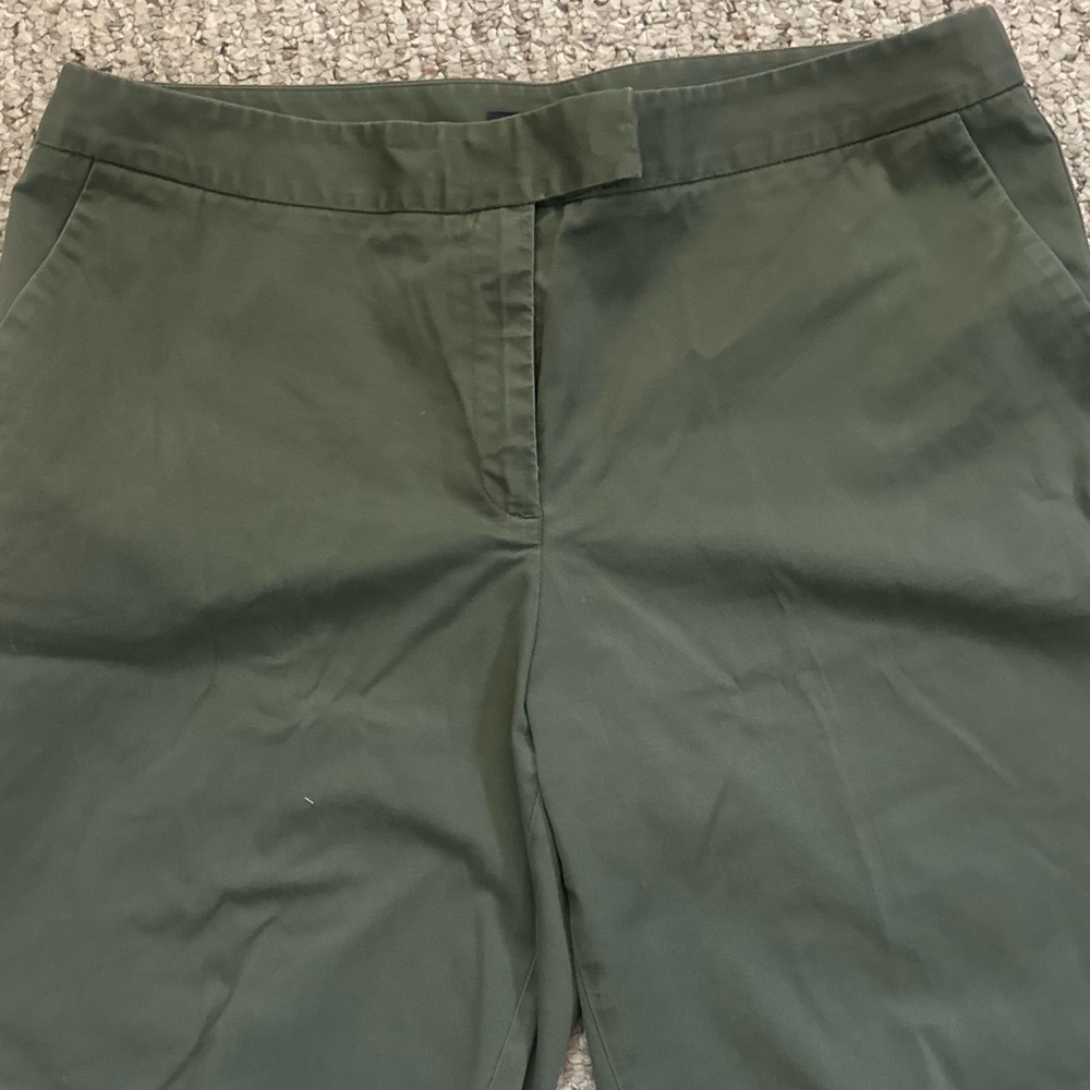 Jones New York Bermuda Shorts Army Green Size 14 - Picture 5 of 6